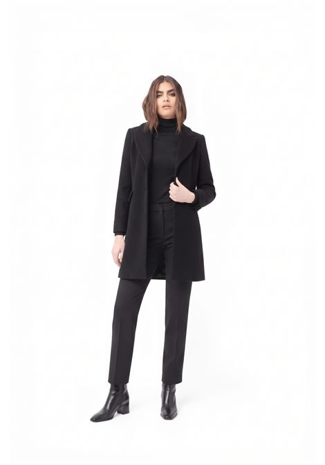 CAPPOTTO MONOPETTO LINEA SLIM CON PATTE VALENTINA RIO | V8403/01001